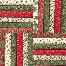 HOLLY mix CHRISTMAS COTTON FABRIC PATCHWORK QUILTING SQUARES CHOOSE SIZE