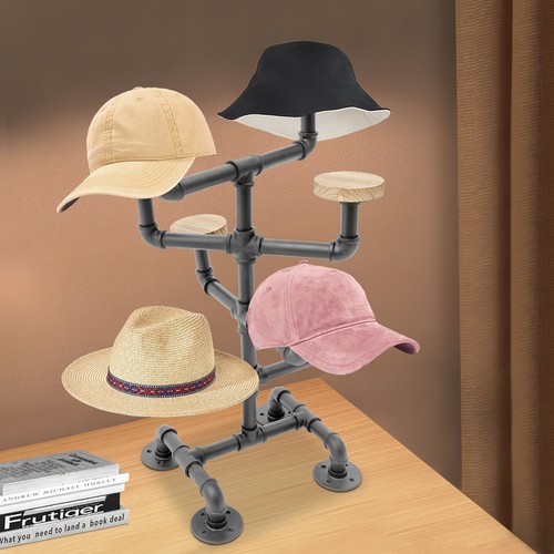 Tiers hat display stand - 4-tiers,