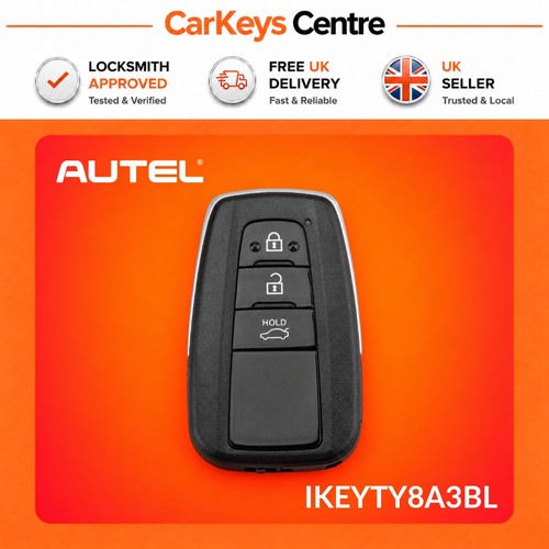Autel ikeyty8a3bl button - ikeyty8a3bl,