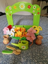 Wooden florist flower shop toy role play  imaginative Walforf