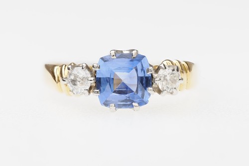 Antique edwardian sapphire - antique,,