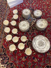 Staffordshire English Ironstone Tableware Complete dinner ware set 