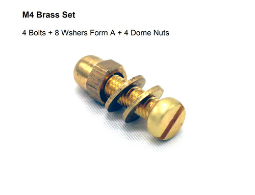 Solid brass sets bolts 8 - m4,