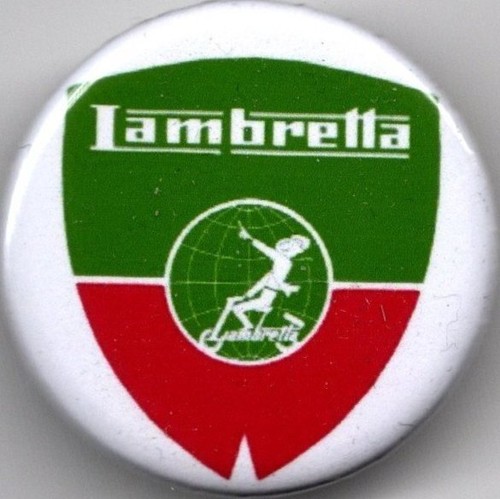Lambretta pin button badge - button,