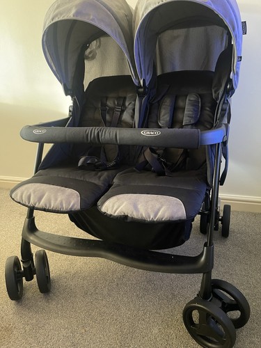 Graco double pushchair twin - double,