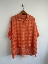 Grizas Shirt Size Large Orange