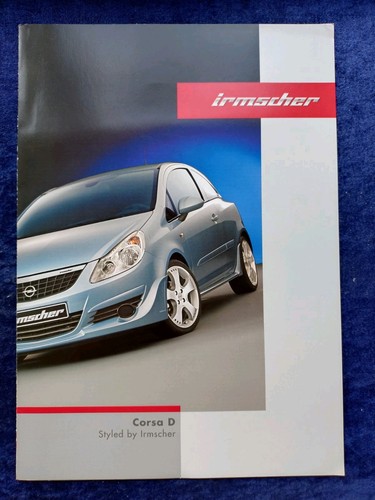 Opel irmscher corsa brochure - opel,