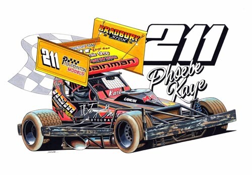 Brisca stock car - f1, size
