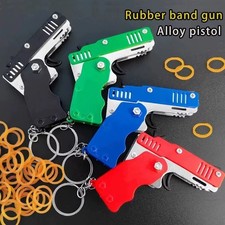 Metal Burst Rubber Band Toy -