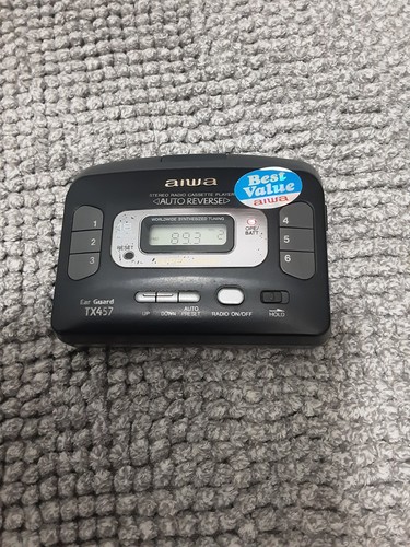 Aiwa walkman tx457 lcd - walkman, hs-tx457