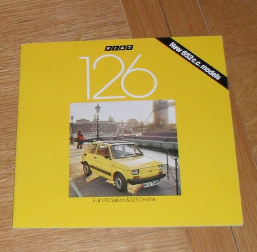 Fiat 126 brochure - fiat,