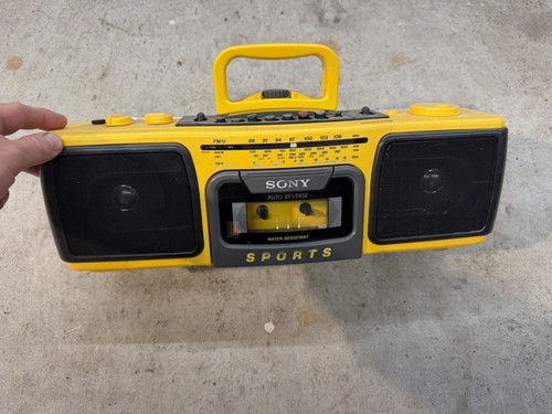 Vintage sony cfs 920 am - vintage, fm/am