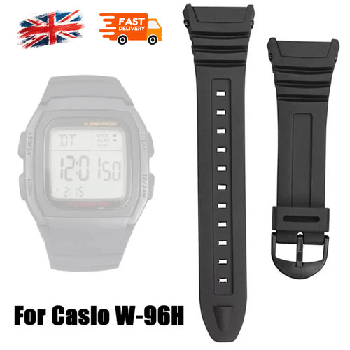 Watch strap flexible black - watch,
