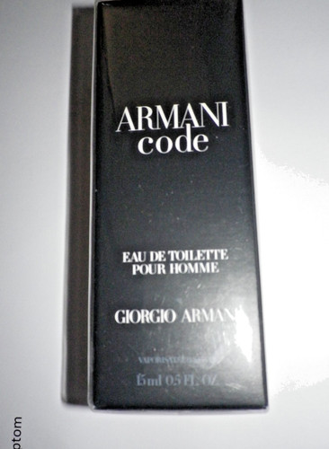 Armani code 15ml edt - armani,