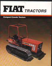 FIAT Compact Crawler Tractors Brochure Leaflet