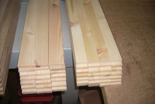 3x32mm pine staircase handrail - 3x32mm,