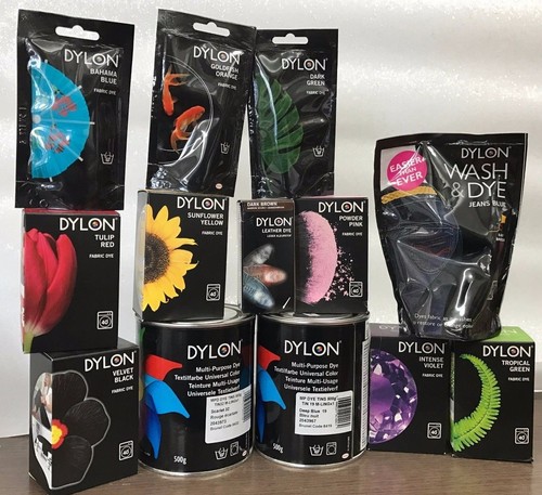 Dylon dye whole range - dylon, range!