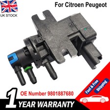 FOR CITROEN FORD PEUGEOT 1.6 HDi 2.0 HDi TURBO BOOST PRESSURE SOLENOID VALVE UK