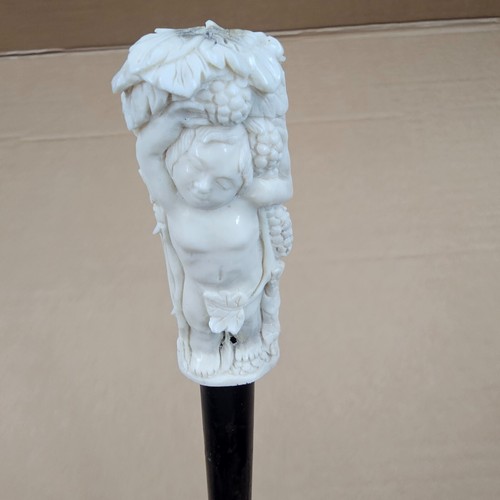 Old cane walking stick - cane,