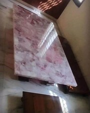 36"X24" Rose Quartz Stone