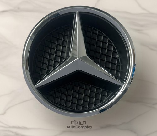 Mercedes benz chrome grille - mercedes,