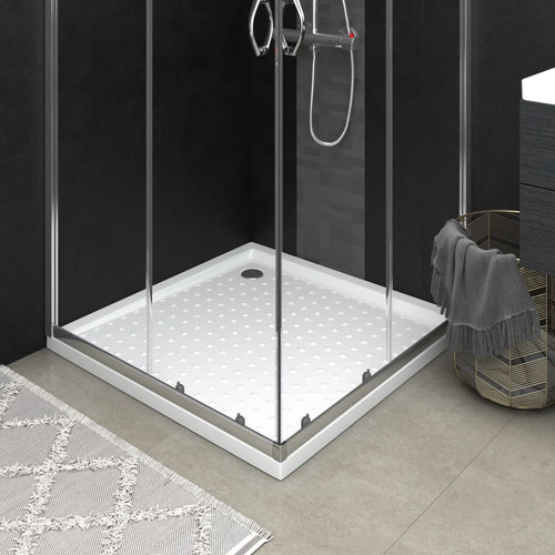 Shower base tray - shower, dots