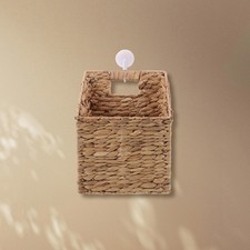  Wall Woven Hanging Basket Seagrass Baskets for Storage Organizing