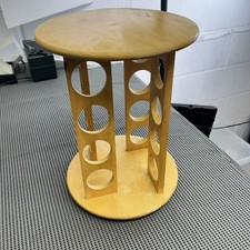Wooden Spice Rack Rotating