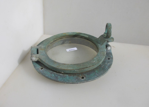 Victorian brass porthole - brass,