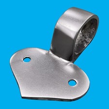 Satin Chrome Fancy Top Rail