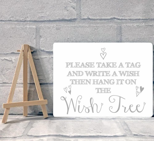 Metal wishing tree guest - metal,