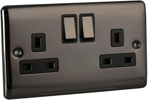 Black nickel polished - black,