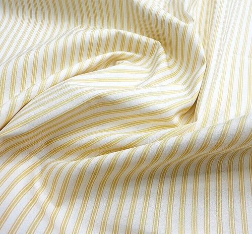 Cotton fabric yellow ivory - cotton,