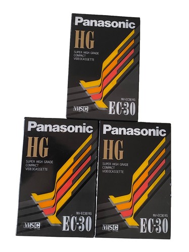 Panasonic vhs 30 - vhs-c, ec-30
