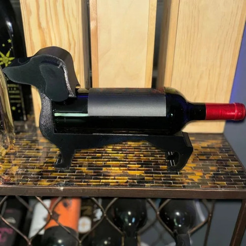 Dachshund wine bottle holder - dachshund,