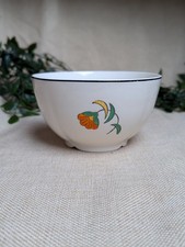 Johnson Bros Pareek Floral Bowl Vintage 1930s Hand Painted 6.25" England