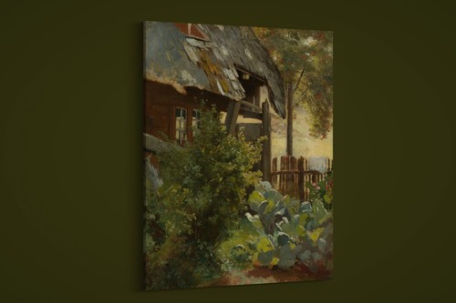 Hans thoma cabbage garden - thoma,