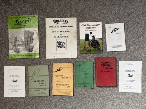 Stationary engine books - 10, x
