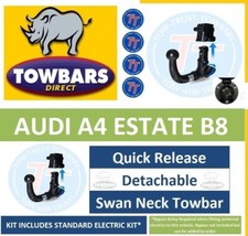 Detachable Swan Neck Towbar