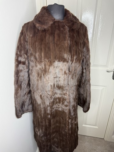 Vintage furrier women brown - vintage,