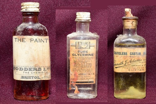Vintage chemist glass - vintage,
