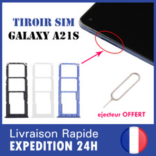 For Samsung Galaxy A21S A217F drawer dual SIM card + micro SD card tray holder