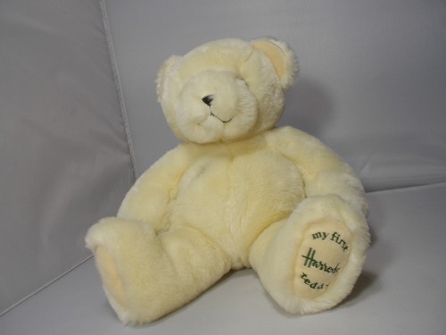 First harrods teddy bear - first,