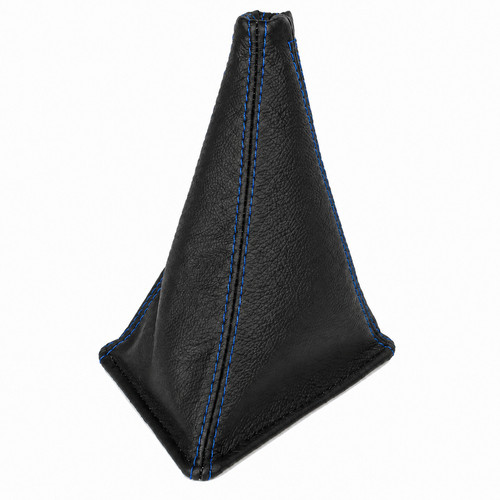 Blue stitch leather gear - blue, stick