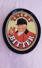 TETLEY BITTER OVAL TIN