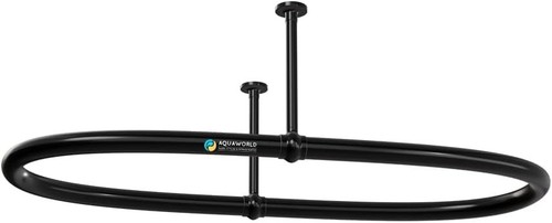 Aquaworld shower curtain rail - aquaworld-shower,