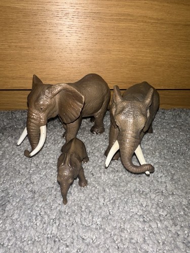 Schleich elephant family with - elephant,