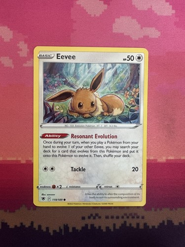Pokemon card eevee astral - eevee,