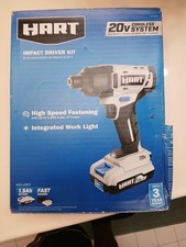 Hart 20V Impact Driver With 1.5Ah Battery & Charger