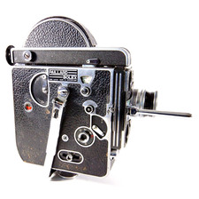 ✅ Paillard Bolex H16 REX Reflex Camera With Kern Switar 25mm f1.4 RX Lens